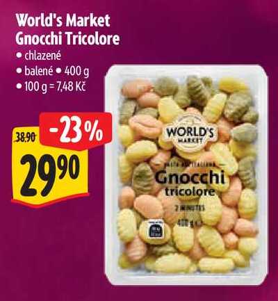 World's Market Gnocchi Tricolore, 400 g
