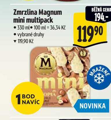 Zmrzlina Magnum mini multipack 330 ml 