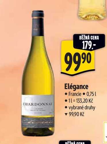   Elégance  Francie  0,75 l 