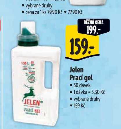   Jelen Prací gel  30 dávek 