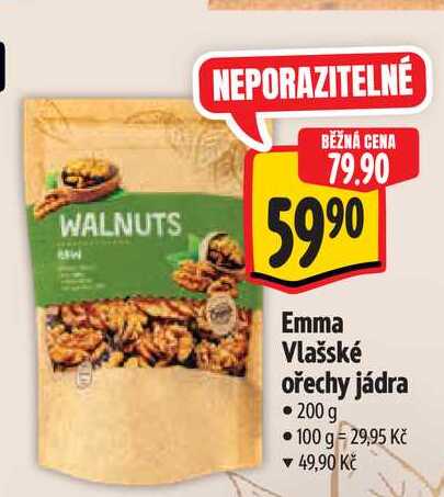   Emma Vlašské ořechy jádra 200 g 