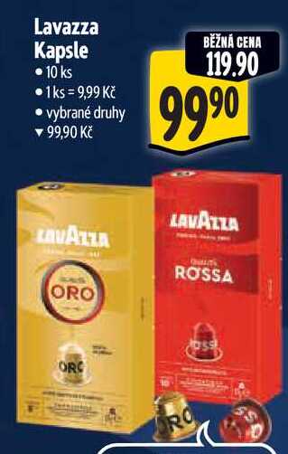 Lavazza Kapsle, 10 ks 