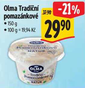 Olma Tradiční pomazánkové, 150 g