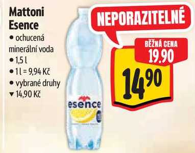 Mattoni Esence, 1,5 l