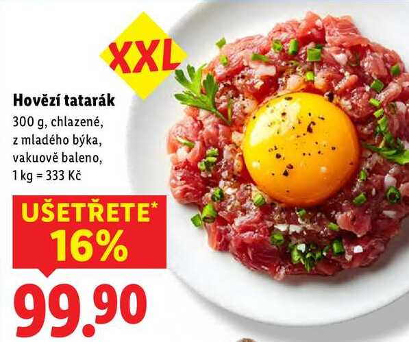 Hovězí tatarák, 300 g