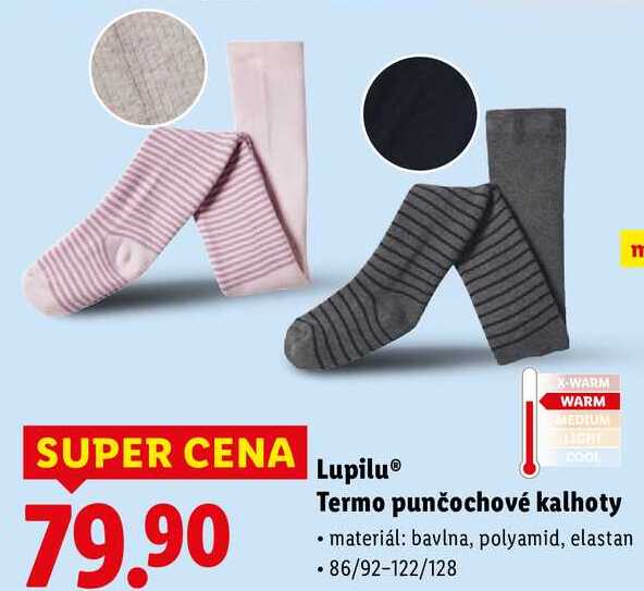 Lupilu Termo punčochové kalhoty 