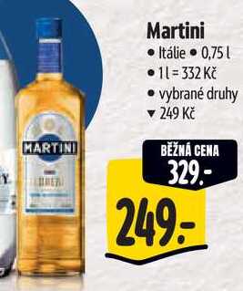 Martini, 0,75 l