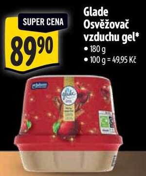 Glade Osvěžovač vzduchu gel, 180 g