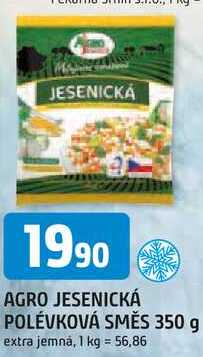 AGRO JESENICKÁ POLÉVKOVÁ SMĚS 350 g