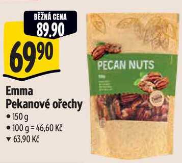Emma Pekanové ořechy, 150 g 