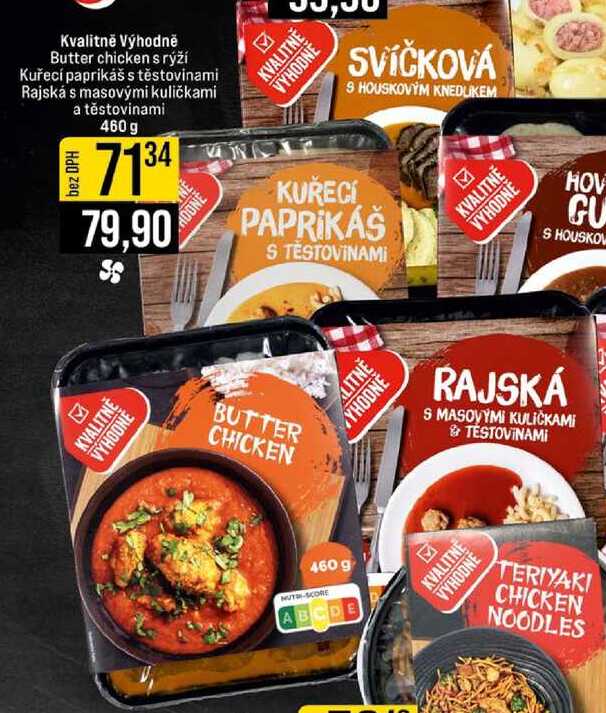 Kvalitně Výhodně Hotová jídla 460 g 