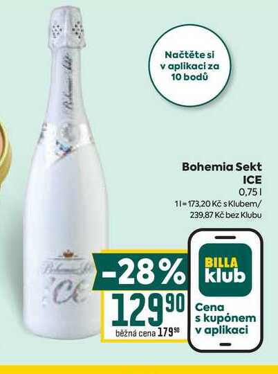 Bohemia Sekt ICE 0,75l