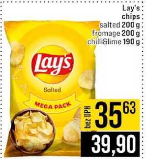Lay's chips 190 - 200 g