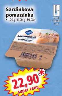 Sardinková pomazánka, 120 g