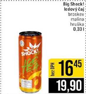 Big Shock! ledový čaj plech 0,33 l