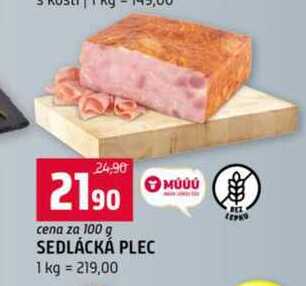 SEDLÁCKÁ PLEC 100 g