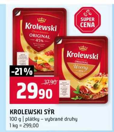 Krolewski sýr 100 g
