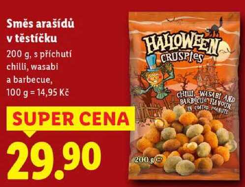 Směs arašídů v těstíčku, 200 g