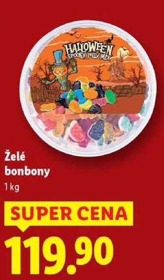Želé bonbony, 1 kg 