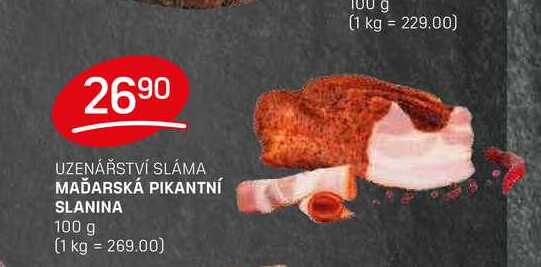 MAĎARSKÁ PIKANTNÍ SLANINA 100 g