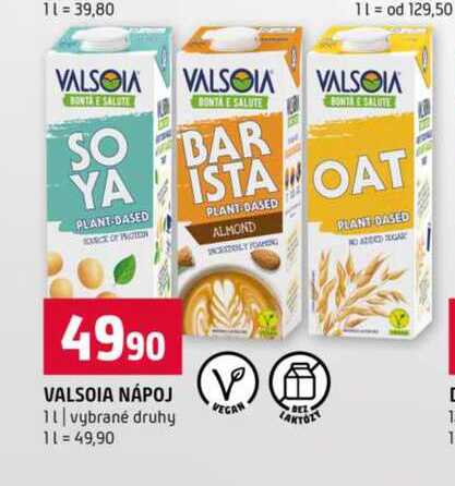 Valsoia nápoj 1 l