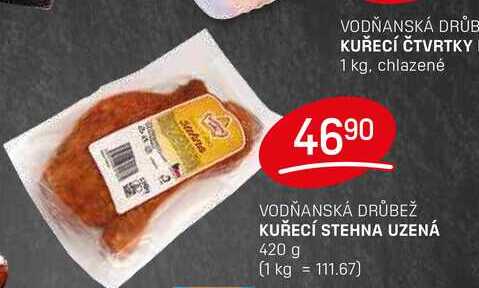 KUŘECÍ STEHNA UZENÁ 420 g 