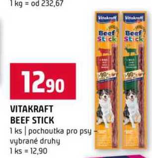 Vitakraft beef-stick 1 ks