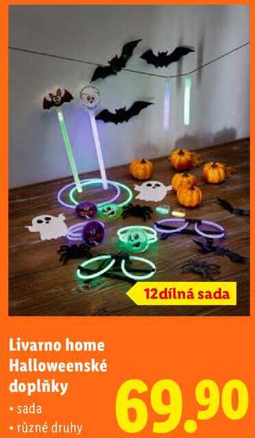 Livarno home Halloweenské doplňky 