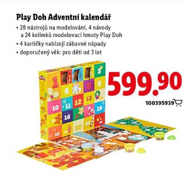 Play Doh Adventní kalendář 
