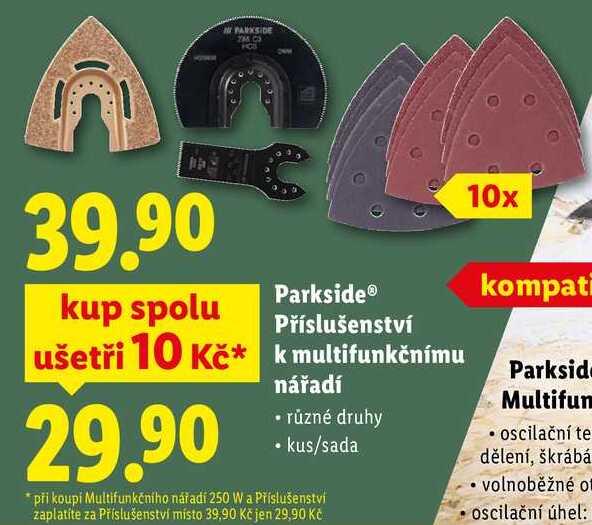 Parkside Příslušenství ušetři k multifunkčnímu nářadí 
