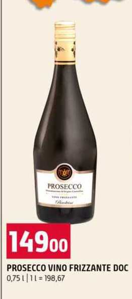 PROSECCO vino frizante doc 0,75 l