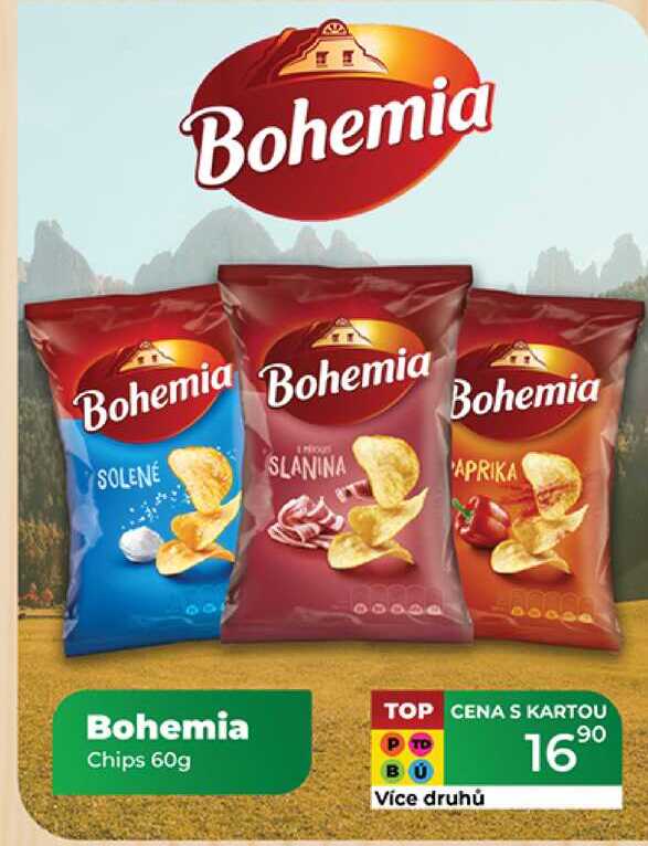 Bohemia Chips 60g 