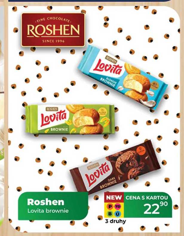 Roshen Lovita brownie 