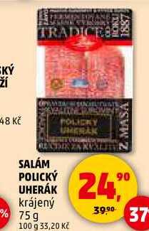 SALÁM POLICKÝ UHERÁK, 75 g