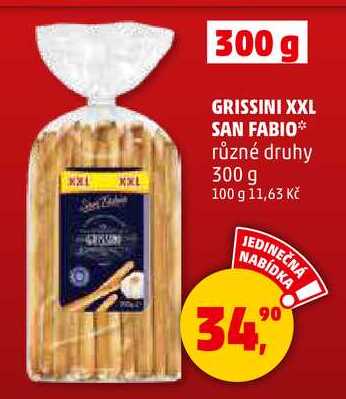 GRISSINI XXL SAN FABIO, 300 g