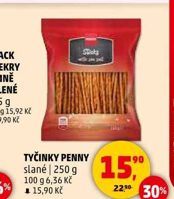 TYČINKY PENNY, 250 g