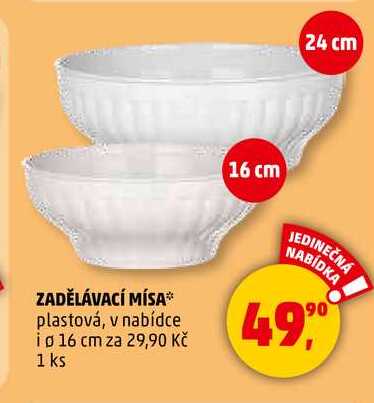 ZADĚLÁVACÍ MÍSA, 1 ks