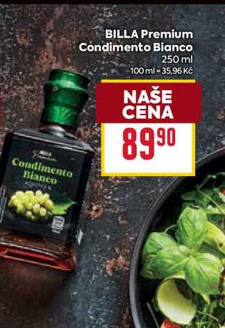 BILLA Premium Condimento Bianco 250 ml