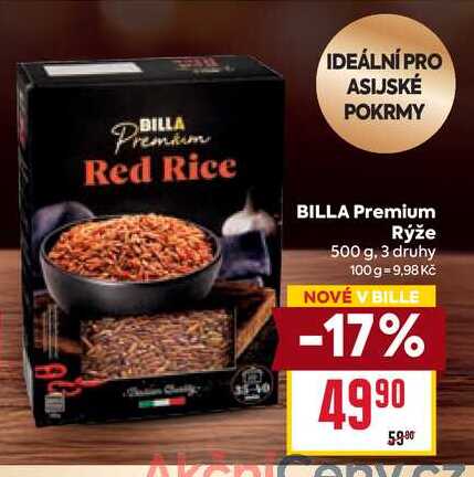 BILLA Premium Rýže 500 g