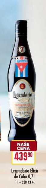 Legendario Elixir de Cuba 0,7l