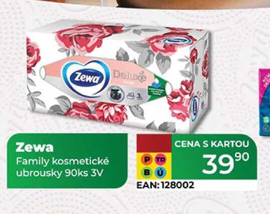 Zewa Family kosmetické ubrousky 90ks 3V  