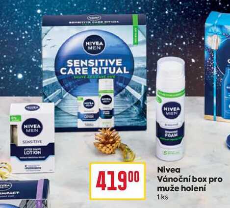 Nivea Vánoční box pro muže holení 1ks 
