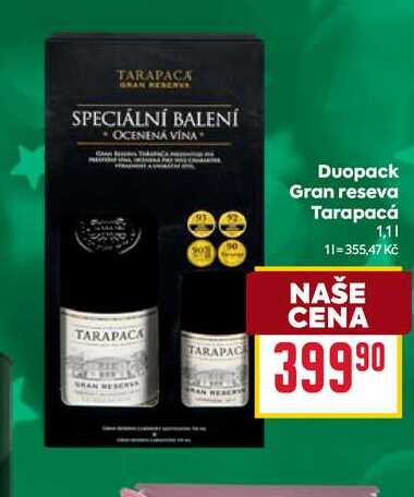 Duopack Gran reseva Tarapacá 1,1l