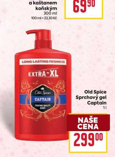 Old Spice Sprchový gel Captain 1l
