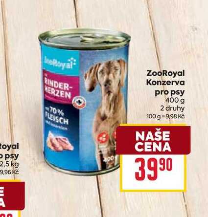 ZooRoyal Konzerva pro psy 400 g 