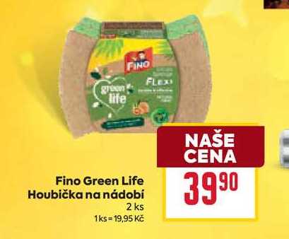 Fino Green Life Houbička na nádobí 2 ks
