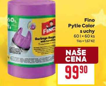 Fino Pytle Color suchy 60l × 60 ks