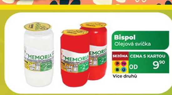 Bispol Olejová svíčka  