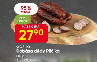Krásno Klobása dědy Pilčíka 100 g