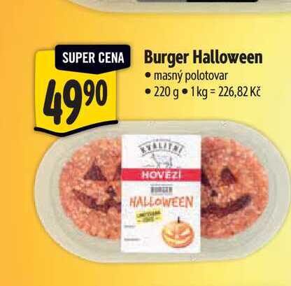 Burger Halloween 220 g